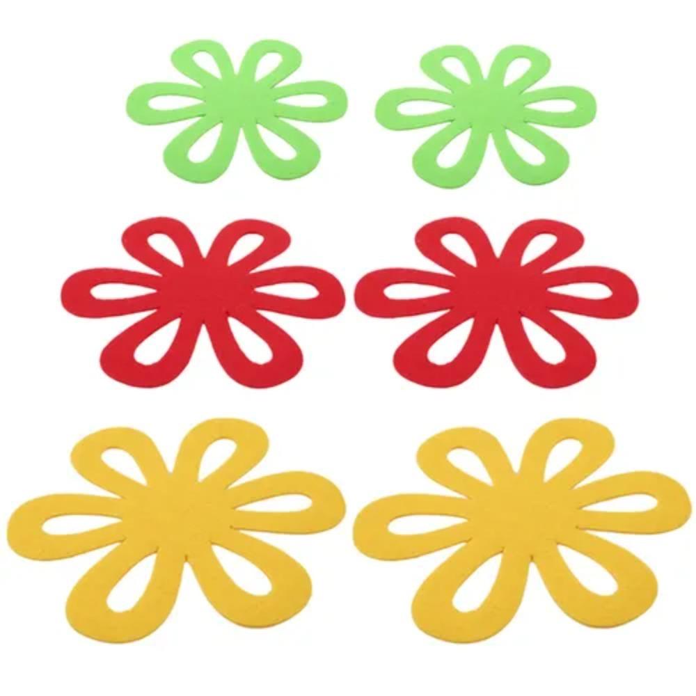 6pcs Non-woven Fabrics Easter Placemat Six-petal Flower Shape Pot Pan Separator Kitchen 6pcs
6pcs Non-woven Fabrics Easter Placemat Six-petal Flower Shape Pot Pan Separator Kitchen 6pcs