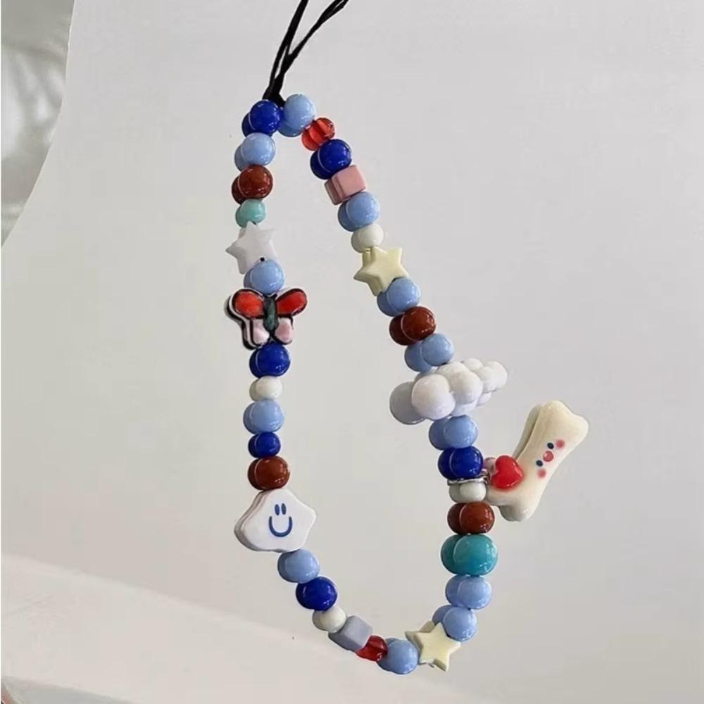 Korean Ins Style Cute Cloud Bone Phone Wrist Strap Handmade Beads Anti Lost Lanyard for all Phone Case Camera Bag
Korean Ins Style Cute Cloud Bone Phone Wrist Strap Handmade Beads Anti Lost Lanyard for all Phone Case Camera Bag