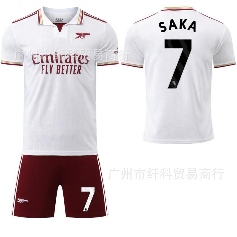 2526 Моделей No.7 Saka No.8 Erde High Jersey No.41 Rice Arsenal Два Виїзні No.14 Yorkres Футбол Швидкосохнучий #S
2526 Моделей No.7 Saka No.8 Erde High Jersey No.41 Rice Arsenal Два Виїзні No.14 Yorkres Футбол Швидкосохнучий #S