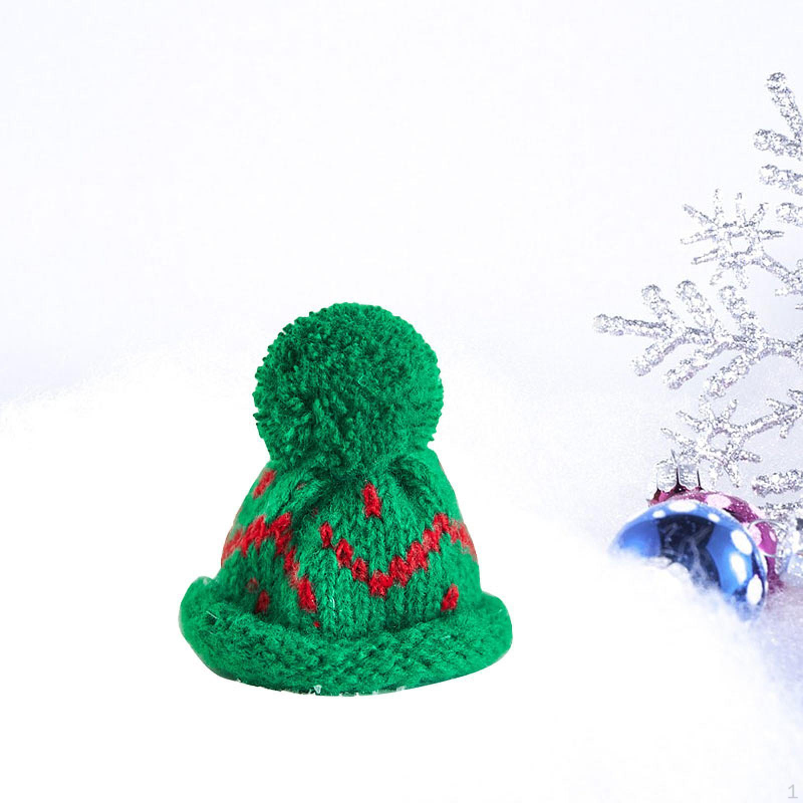 Рождественская мини-вязаная шапка, украшение своими руками, аксессуары, милые принадлежности для вечеринок, праздничная шерсть Green
Рождественская мини-вязаная шапка, украшение своими руками, аксессуары, милые принадлежности для вечеринок, праздничная шерсть Green