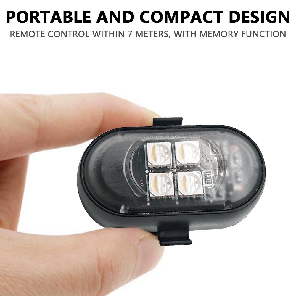 Wireless Seven-Color USB Aircraft Warning Light with Long Battery Life for Motorcycles and Electric Vehicles 1 light + 1 remote
Wireless Seven-Color USB Aircraft Warning Light with Long Battery Life for Motorcycles and Electric Vehicles 1 light + 1 remote