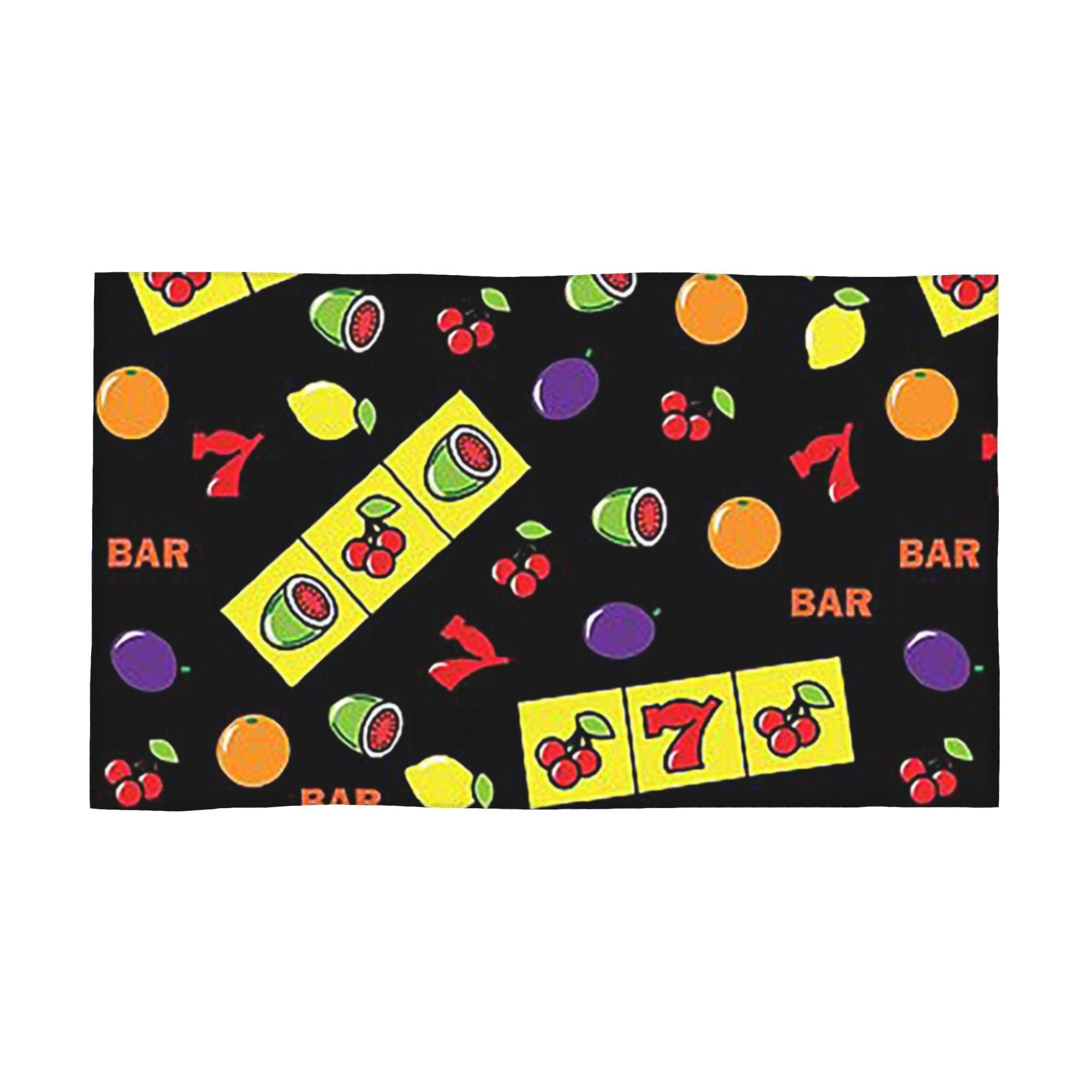 Casino Lucky Slots Cherry Melon Lemon Fruit Soft Face Towel Quick Dry Pool Bath Cotton Towels Absorbent Quick W40*H60(CM)
Casino Lucky Slots Cherry Melon Lemon Fruit Soft Face Towel Quick Dry Pool Bath Cotton Towels Absorbent Quick W40*H60(CM)