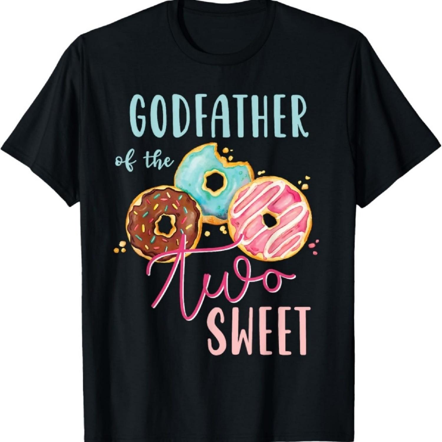 Godfather Sweet Two Donut Birthday Party Theme Girl T-Shirt XXXXXL чорний
Godfather Sweet Two Donut Birthday Party Theme Girl T-Shirt XXXXXL чорний