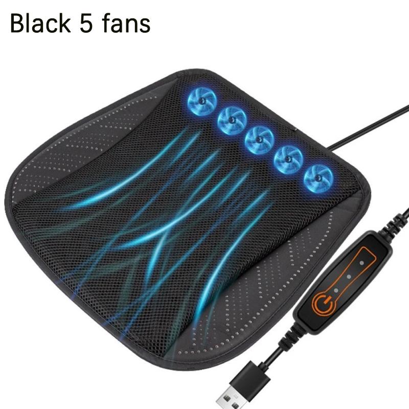 Car Seat Cushion Summer Cool Ventilated Seat Heat Dissipation Breathable USB Fan Seat Cushion Car Ice Silk Cooling Cushion
Car Seat Cushion Summer Cool Ventilated Seat Heat Dissipation Breathable USB Fan Seat Cushion Car Ice Silk Cooling Cushion