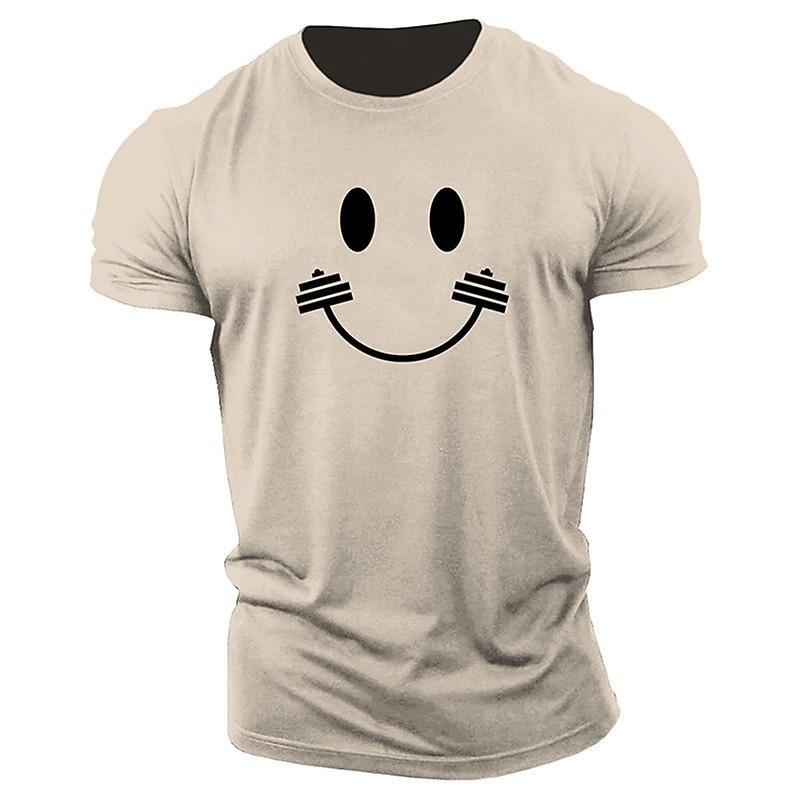 Men s Gym Workout Graphic T-Shirt with Barbell Face Design 2XL
Men s Gym Workout Graphic T-Shirt with Barbell Face Design 2XL