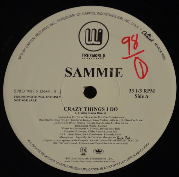 12inch Record SAMMIE - Crazy Things I Do SPRO70876156441 Freeworld Enter 2000 US Rap & Hip-Hop/R&B Used
12inch Record SAMMIE - Crazy Things I Do SPRO70876156441 Freeworld Enter 2000 US Rap & Hip-Hop/R&B Used