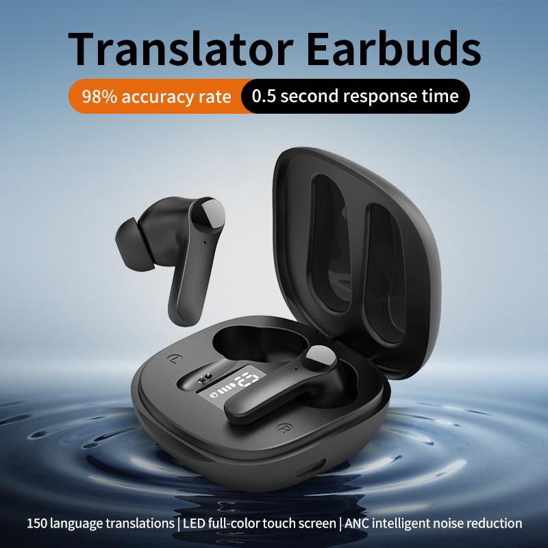 B11 Smart Voice Translation Earbuds Noise Reduction Bluetooth-Compatible In Ear Headphones Black
B11 Smart Voice Translation Earbuds Noise Reduction Bluetooth-Compatible In Ear Headphones Black