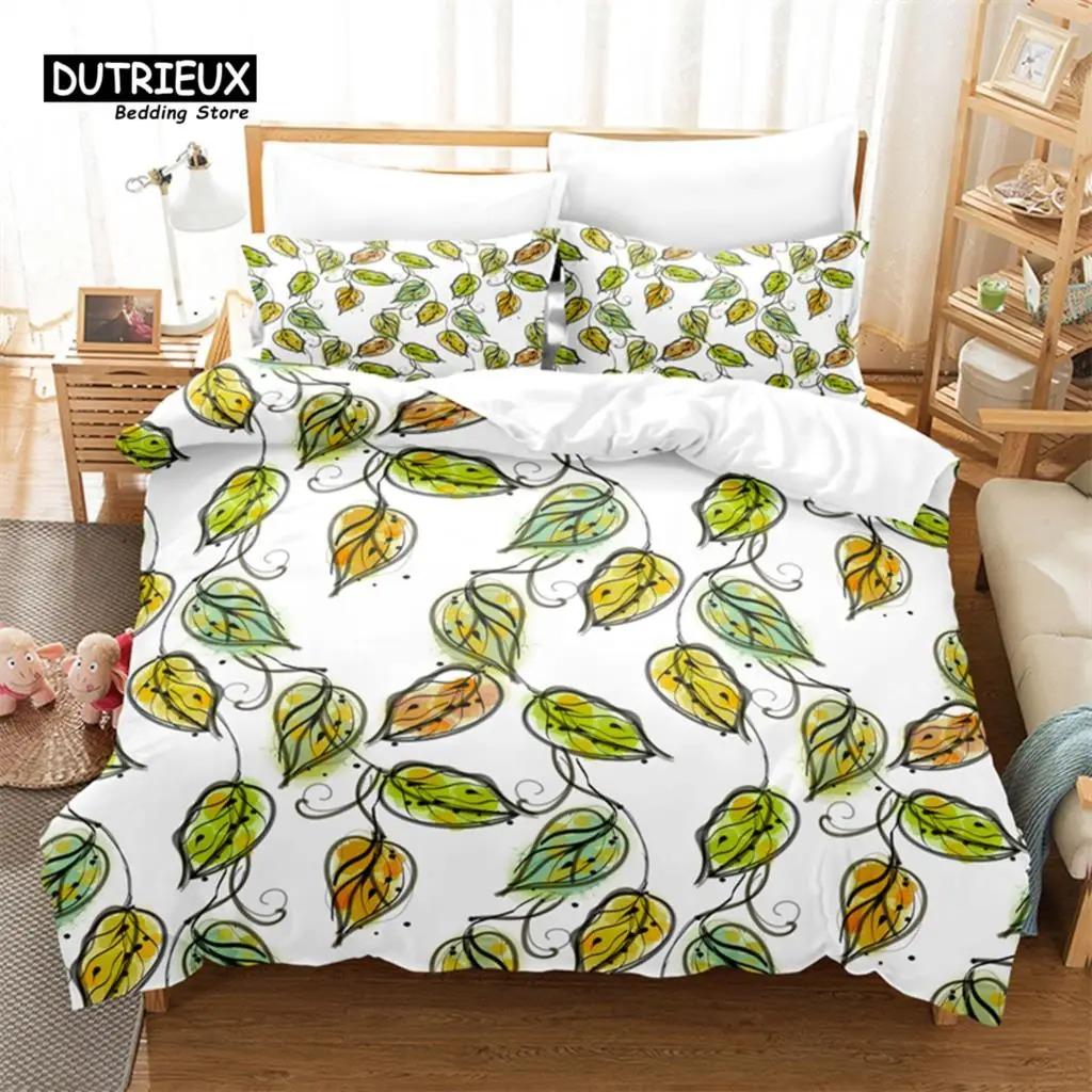 Комплект пододеяльников с тропическим зеленым растением, модный комплект постельного белья, мягкий, удобный, дышащий, для декора спальни и гостевой комнаты 70x133cm 2pcs
Комплект пододеяльников с тропическим зеленым растением, модный комплект постельного белья, мягкий, удобный, дышащий, для декора спальни и гостевой комнаты 70x133cm 2pcs