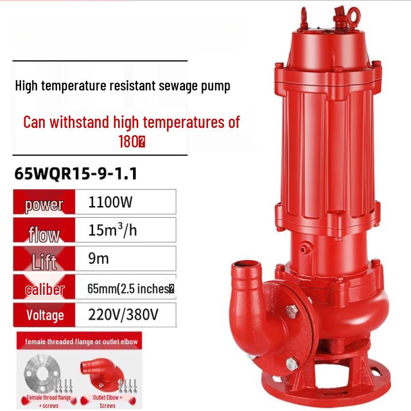 Jun Ding Ying High Temperature Hot Water Sewage Pump
Jun Ding Ying High Temperature Hot Water Sewage Pump