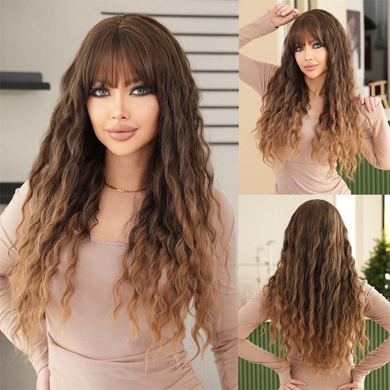 Synthetic Auburn Wigs for Women Long Wavy Wig Cospaly Halloween Costume Wig Party Heat Resistant фіолетовий
Synthetic Auburn Wigs for Women Long Wavy Wig Cospaly Halloween Costume Wig Party Heat Resistant фіолетовий
