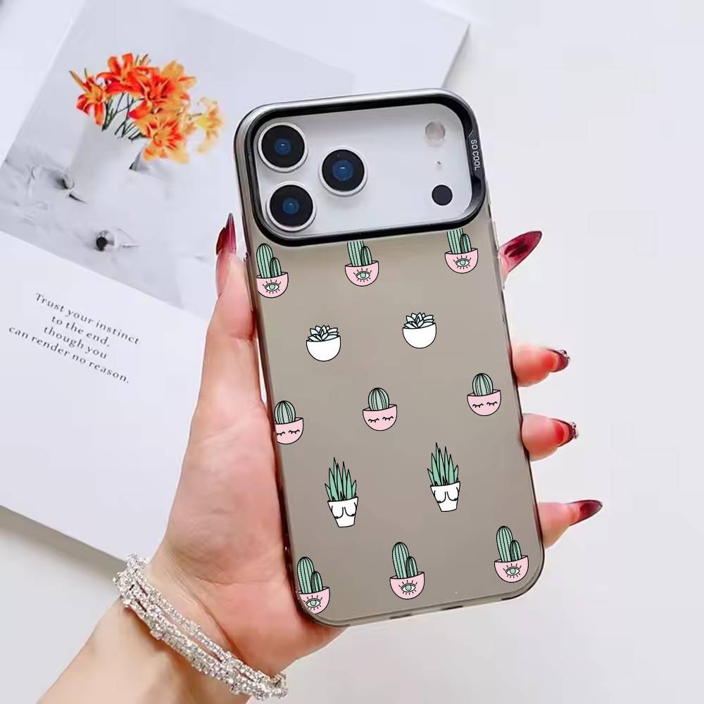 Милый Чехол для Телефона с Суккулентами Кактусами Для iPhone 17,16,15,14,13,12,11,Pro Max,Plus Конфетный Серебристый Чехол iPhone16pro
Милый Чехол для Телефона с Суккулентами Кактусами Для iPhone 17,16,15,14,13,12,11,Pro Max,Plus Конфетный Серебристый Чехол iPhone16pro