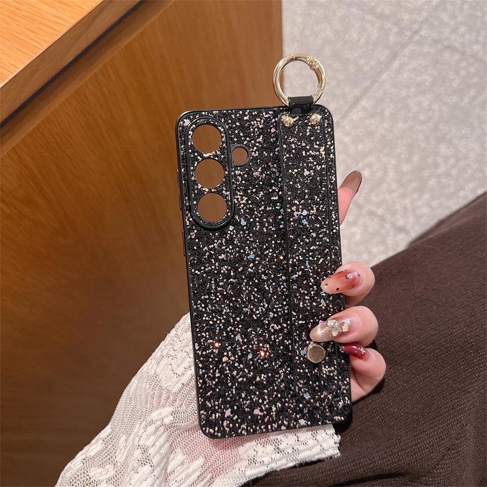 Luxury Glitter Bling Stand Holder Wrist Strap Phone Case For Samsung Galaxy S26 S25 Edge S24 S23 FE S22 Ultra Plus Bracket Cover Galaxy S25
Luxury Glitter Bling Stand Holder Wrist Strap Phone Case For Samsung Galaxy S26 S25 Edge S24 S23 FE S22 Ultra Plus Bracket Cover Galaxy S25