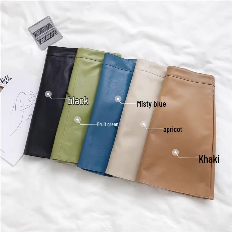 Plus Size Elegant A-line High Waist Leather Mini Skirt - Hong Kong Style, Spring Fashion Large
Plus Size Elegant A-line High Waist Leather Mini Skirt - Hong Kong Style, Spring Fashion Large