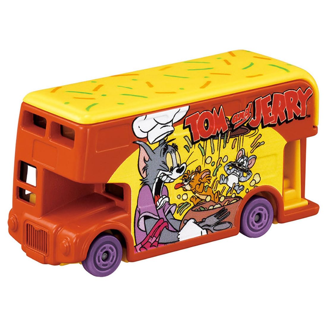 Takara Tomy Tomica Dream Tomica SP Tom and Jerry Wrapping Bus Mini Car Toy Orange Ages 3 and Up
Takara Tomy Tomica Dream Tomica SP Tom and Jerry Wrapping Bus Mini Car Toy Orange Ages 3 and Up