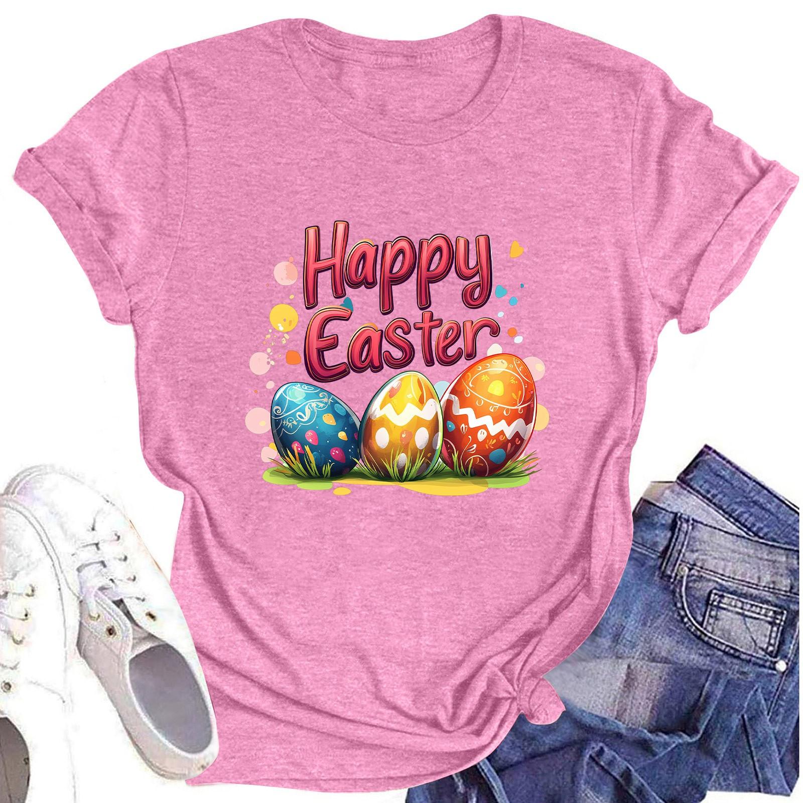 Women s Top Round Neck Casual Printed Short-sleeved T-shirt Top M рожевий
Women s Top Round Neck Casual Printed Short-sleeved T-shirt Top M рожевий