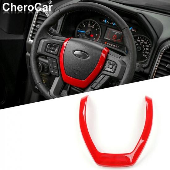 Red Steering Wheel Moulding Frame Trim Cover for 2015- Ford F150 Accessories
Red Steering Wheel Moulding Frame Trim Cover for 2015- Ford F150 Accessories