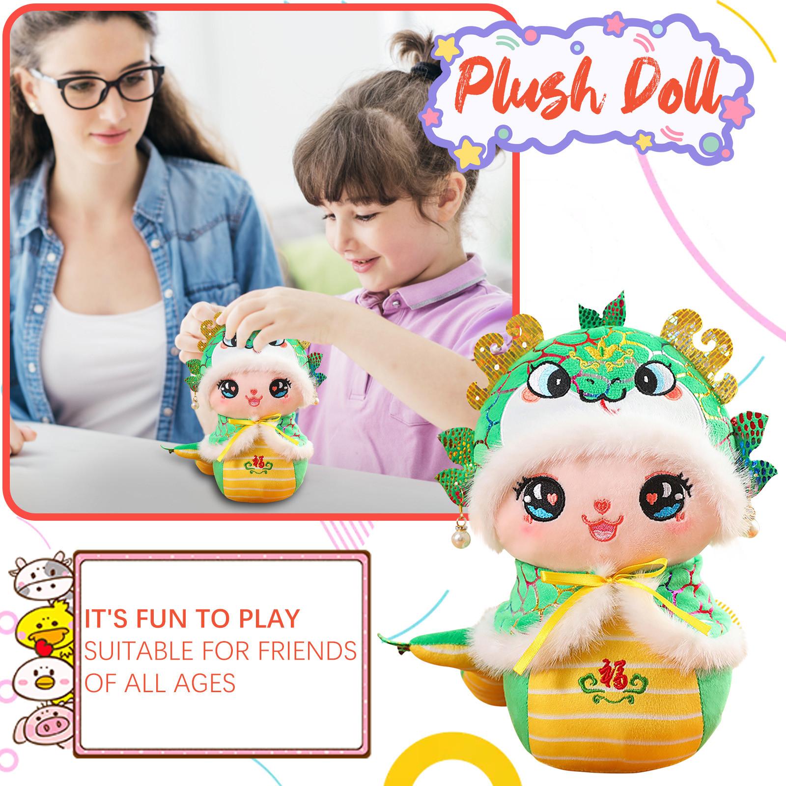 Plush Doll Toy Gift Cartoon Children s Rag Doll Doll One Size зелений
Plush Doll Toy Gift Cartoon Children s Rag Doll Doll One Size зелений