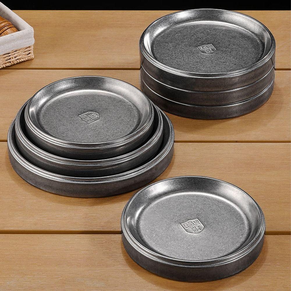 304 Stainless Steel Barbecue Tray Retro Storage Tray Food Container Steak Salad Plate Restaurant 20cm
304 Stainless Steel Barbecue Tray Retro Storage Tray Food Container Steak Salad Plate Restaurant 20cm