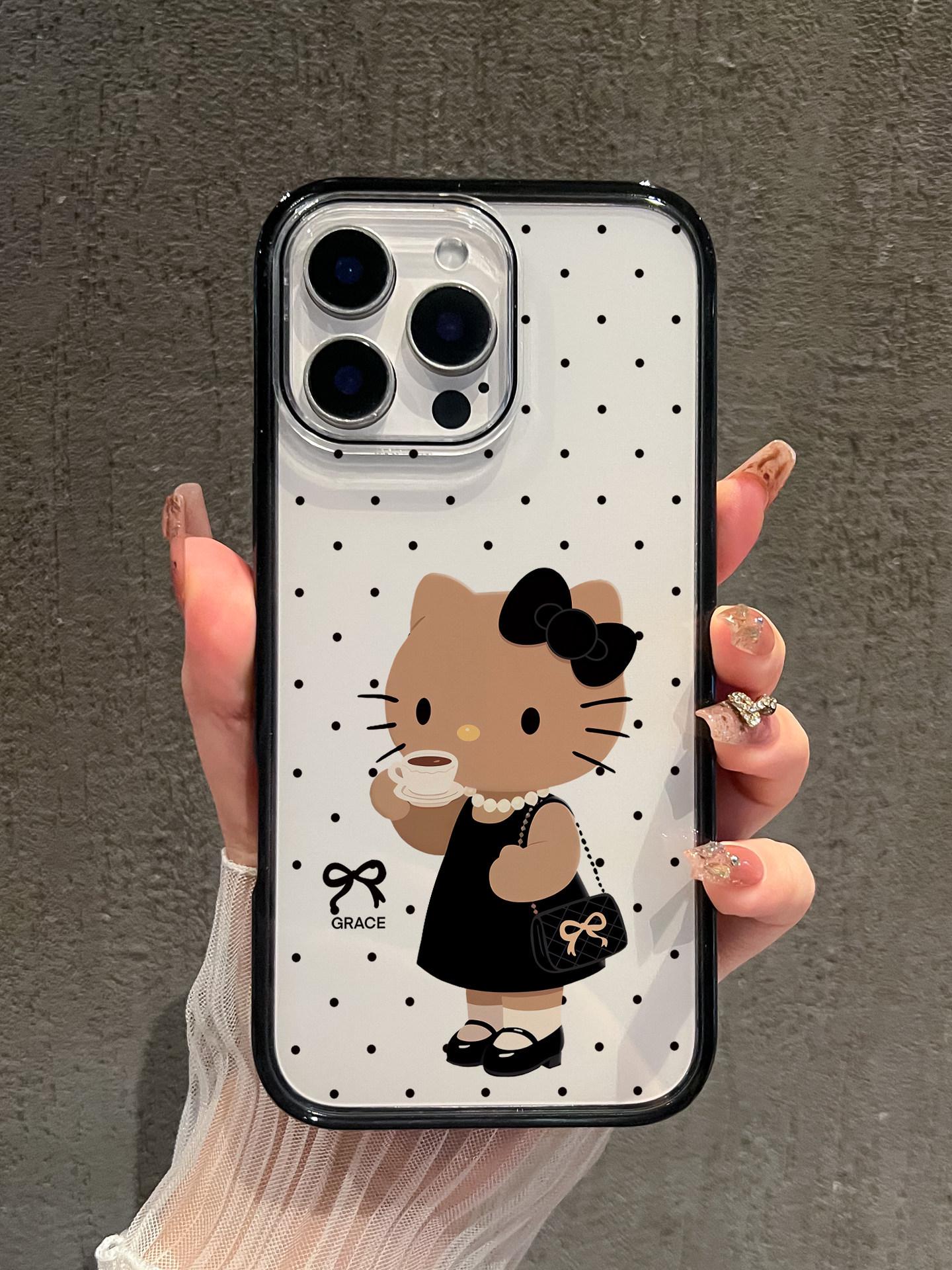 Coffee Kitty Transparent Phone Case for Apple 17ProMax, 16ProMax, 17Pro, 15, 14 with Black Edge - Cute Design Apple 13/14
Coffee Kitty Transparent Phone Case for Apple 17ProMax, 16ProMax, 17Pro, 15, 14 with Black Edge - Cute Design Apple 13/14
