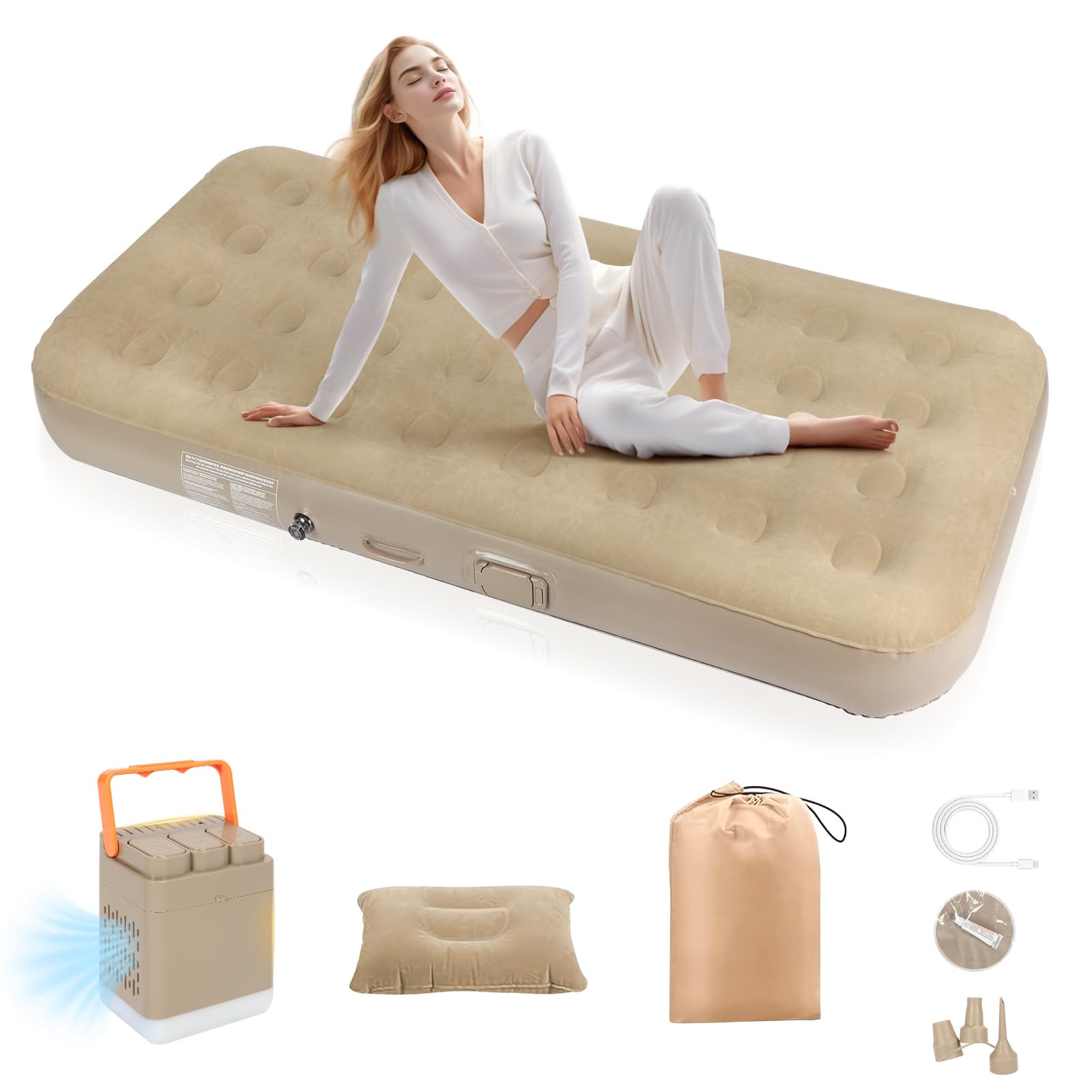 Roseelk Air Electric Camping Foldable Air Single 25 Extra Load Capacity Складной электрический Air для удобного и автоматического Air с одним в комплекте бежевый
Roseelk Air Electric Camping Foldable Air Single 25 Extra Load Capacity Складной электрический Air для удобного и автоматического Air с одним в комплекте бежевый