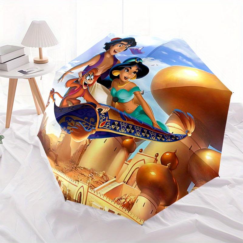 1pc Aladdin s Flying Carpet Auto-Open Close Umbrella, Portable 3-Fold Design with 8-Bone Iron Frame, Outdoor Umbrella for Festivals, Fans, T
1pc Aladdin s Flying Carpet Auto-Open Close Umbrella, Portable 3-Fold Design with 8-Bone Iron Frame, Outdoor Umbrella for Festivals, Fans, T