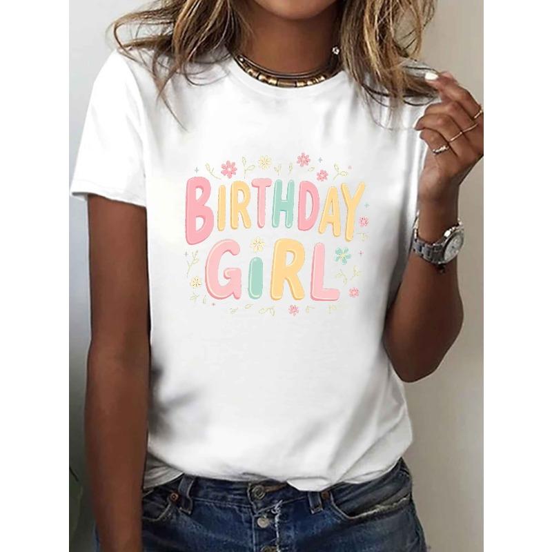Футболка с принтом BIRTHDAY GIRL в ретро-шрифте, с коротким рукавом, круглым вырезом, повседневный топ для лета и весны, женская одежда S белый
Футболка с принтом BIRTHDAY GIRL в ретро-шрифте, с коротким рукавом, круглым вырезом, повседневный топ для лета и весны, женская одежда S белый
