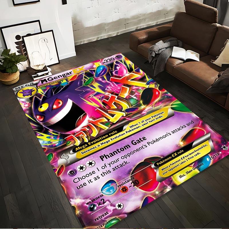 Colorful M Gengar EX Mega Evolution Card Style Carpet for Kids Room Suitable for use as an anti-slip for living room bedroom sofas 40x60cm( 15x23in )
Colorful M Gengar EX Mega Evolution Card Style Carpet for Kids Room Suitable for use as an anti-slip for living room bedroom sofas 40x60cm( 15x23in )