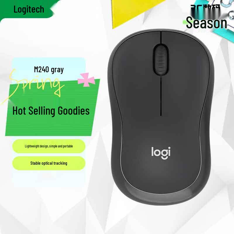 Logitech M240 Wireless Bluetooth Mouse
Logitech M240 Wireless Bluetooth Mouse