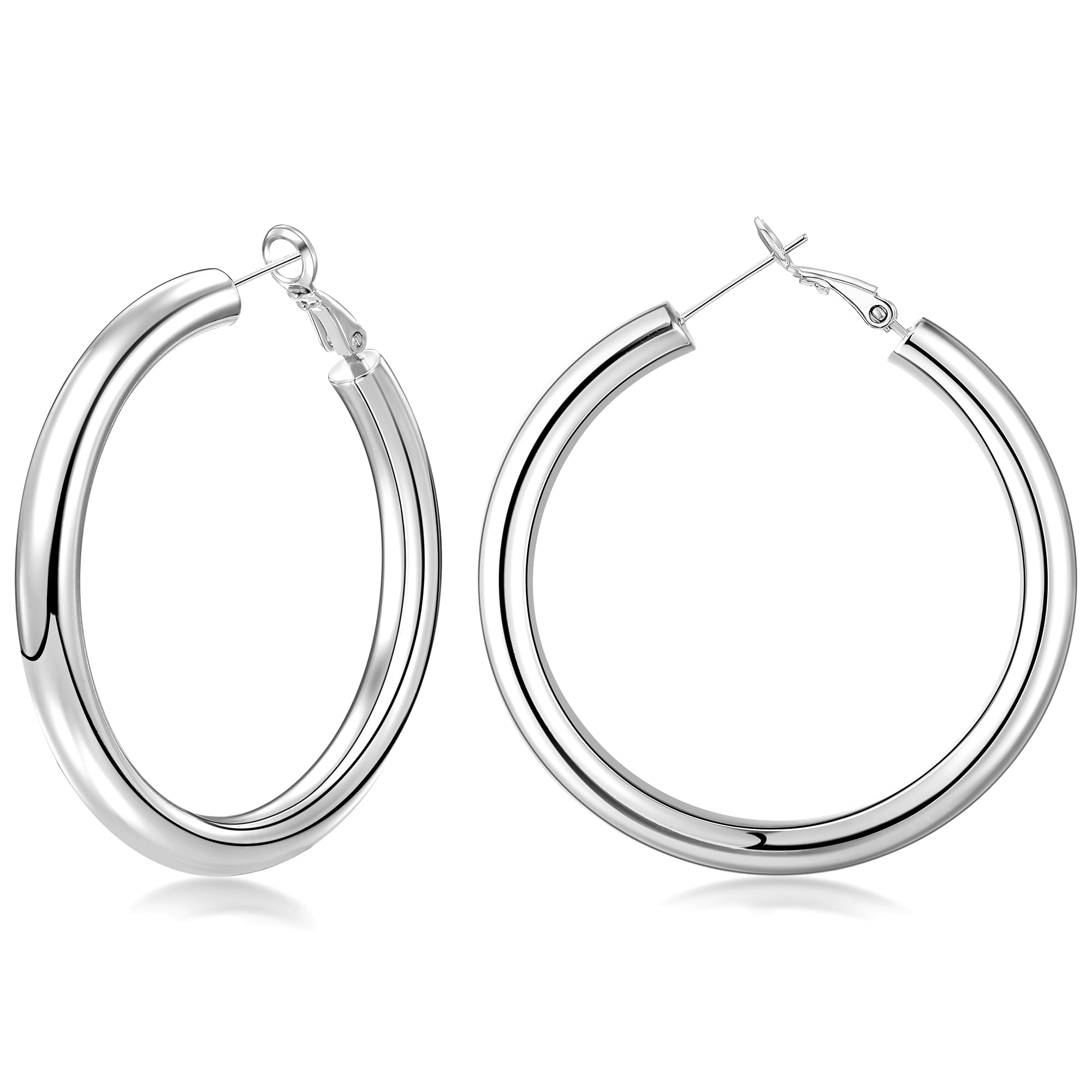 Массивные золотые серьги-кольца для женщин, позолоченные 14-каратным золотом, маленькие толстые золотые серьги-кольца для женщин 1 Pair 50mm
Массивные золотые серьги-кольца для женщин, позолоченные 14-каратным золотом, маленькие толстые золотые серьги-кольца для женщин 1 Pair 50mm