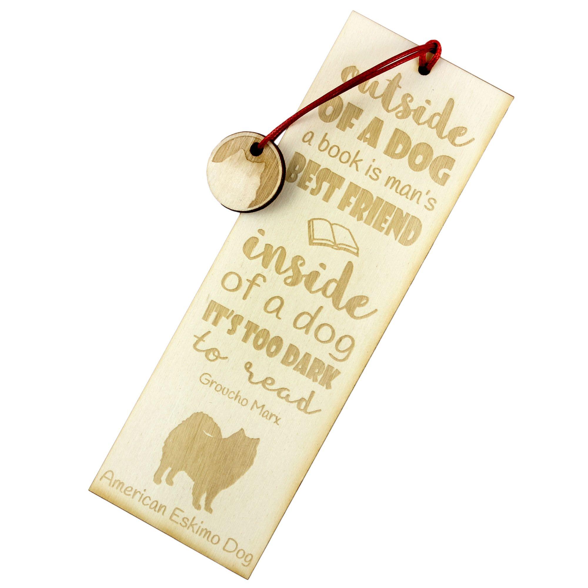 American Eskimo Dog, American Spitz - dog bookmark, personalized bookmark, gift for bookworm from Art-Dog brand
American Eskimo Dog, American Spitz - dog bookmark, personalized bookmark, gift for bookworm from Art-Dog brand