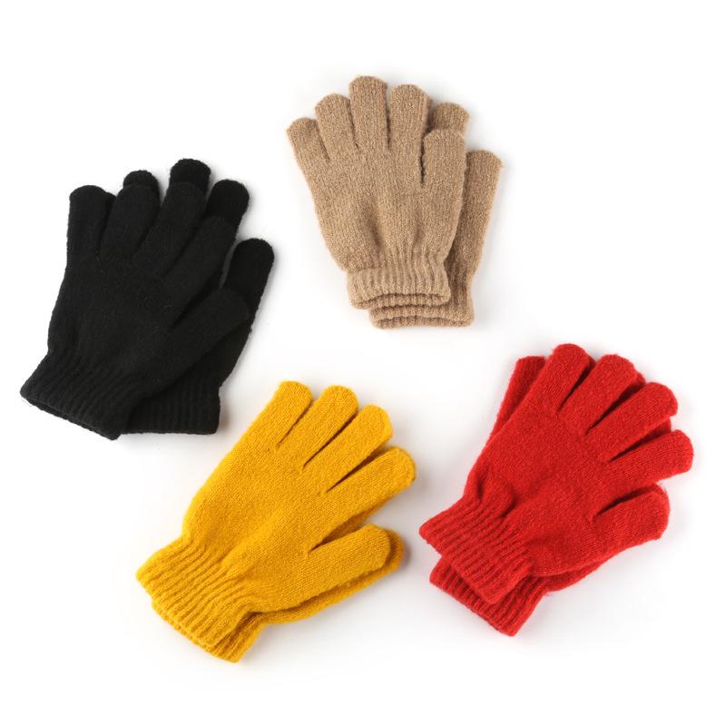 Autumn and winter warm hand guard knitted gloves outdoor cycling cold-proof solid color five-finger student gloves
Autumn and winter warm hand guard knitted gloves outdoor cycling cold-proof solid color five-finger student gloves