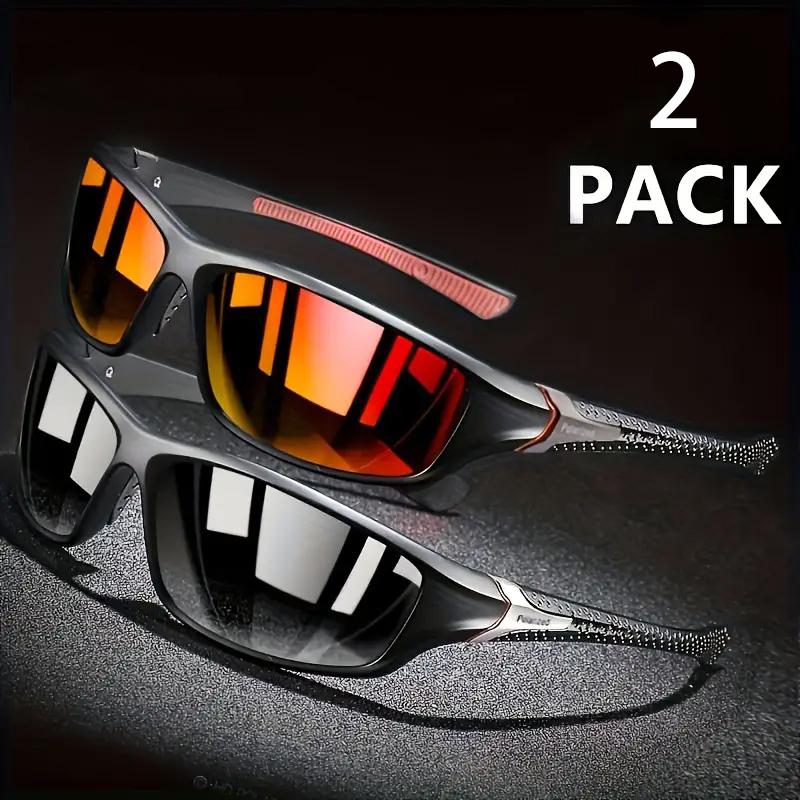 2PCS Colorful Sports Sunglasses - Wraparound Design, UV400 Unisex Comfort Fit for Cycling, Hiking & Outdoor красный
2PCS Colorful Sports Sunglasses - Wraparound Design, UV400 Unisex Comfort Fit for Cycling, Hiking & Outdoor красный