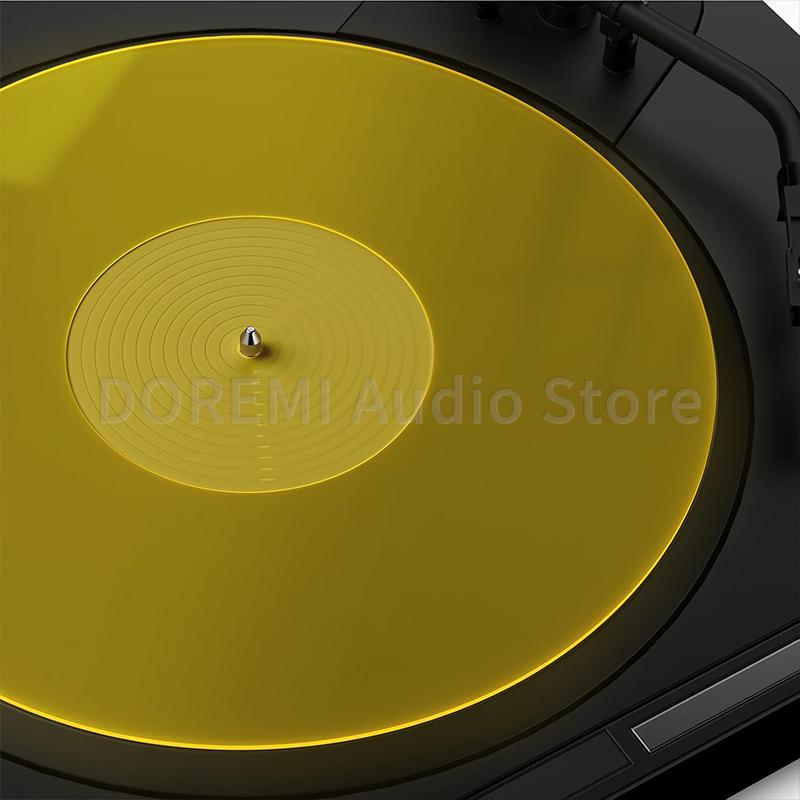 30cm Acrylic Turntable Slip Mat Reduce Static Dust Noise Replacement Record Platter Slipmat for 12 Inch LP Vinyl Record Player жовтий
30cm Acrylic Turntable Slip Mat Reduce Static Dust Noise Replacement Record Platter Slipmat for 12 Inch LP Vinyl Record Player жовтий