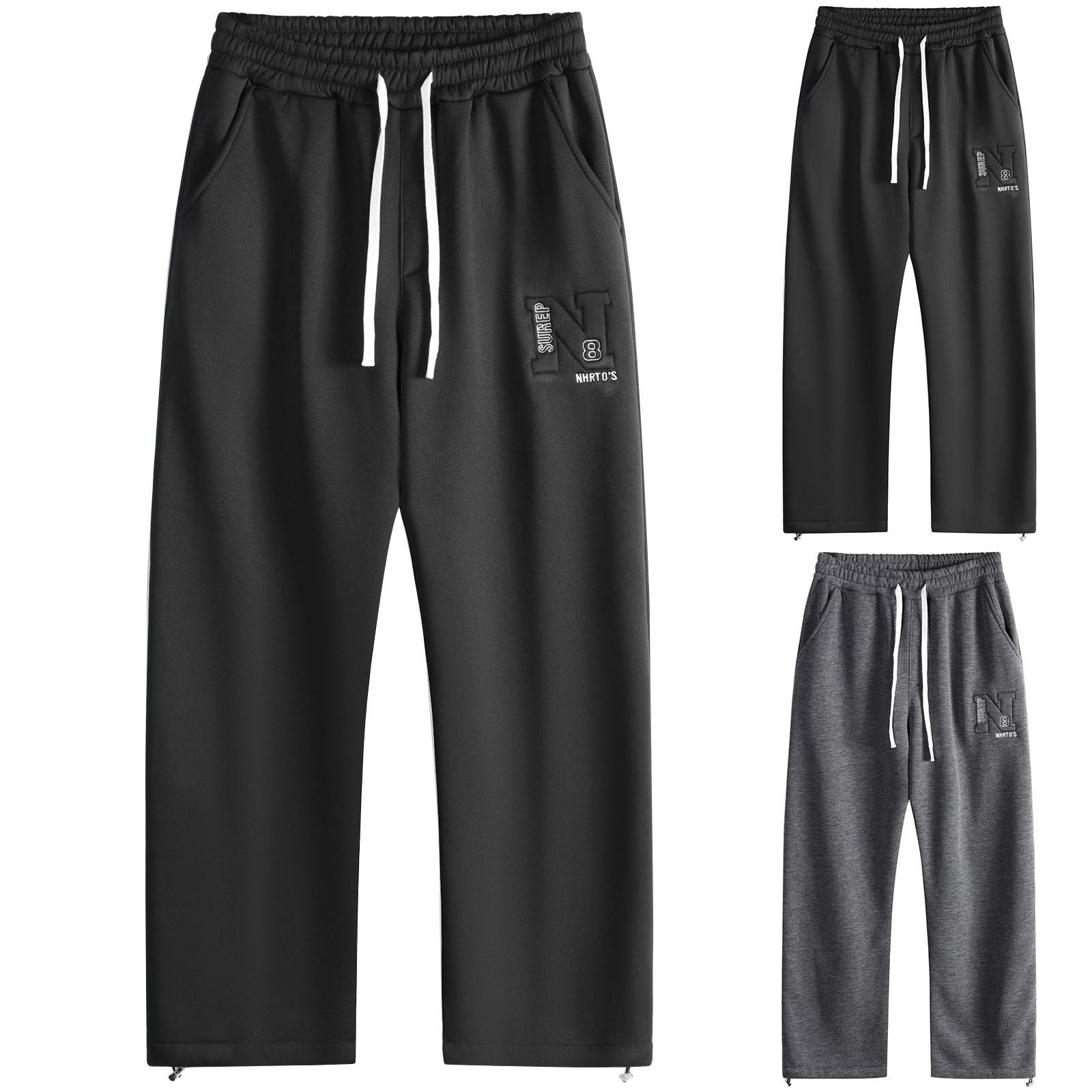 Men s Winter Solid Color Plus Velvet Thickened Casual Pants Men s Trendy Drawstring Sweatpants M чёрный
Men s Winter Solid Color Plus Velvet Thickened Casual Pants Men s Trendy Drawstring Sweatpants M чёрный