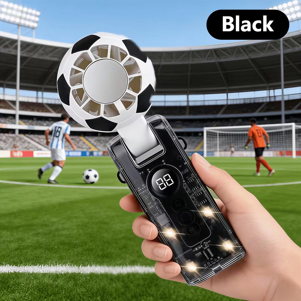 Portable Handheld Ice Cooling Turbo Fan with LED Flash 5 Speed(1-100) Battery Rechargeable Foldable Mini Fan Neck & Desk 3 in 1 чорний
Portable Handheld Ice Cooling Turbo Fan with LED Flash 5 Speed(1-100) Battery Rechargeable Foldable Mini Fan Neck & Desk 3 in 1 чорний