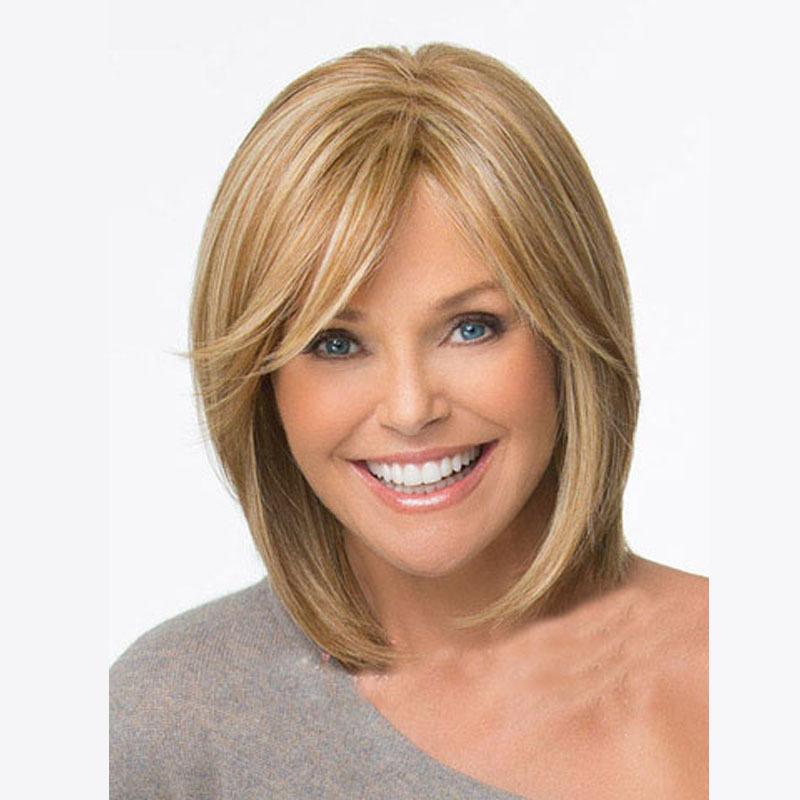 Synthetic Mixed Blonde Wigs for Women Short Haircuts Bobs Wig with Bangs Natural Hairstyles Mom Wig Gift Cosplay Daily Costume
Synthetic Mixed Blonde Wigs for Women Short Haircuts Bobs Wig with Bangs Natural Hairstyles Mom Wig Gift Cosplay Daily Costume
