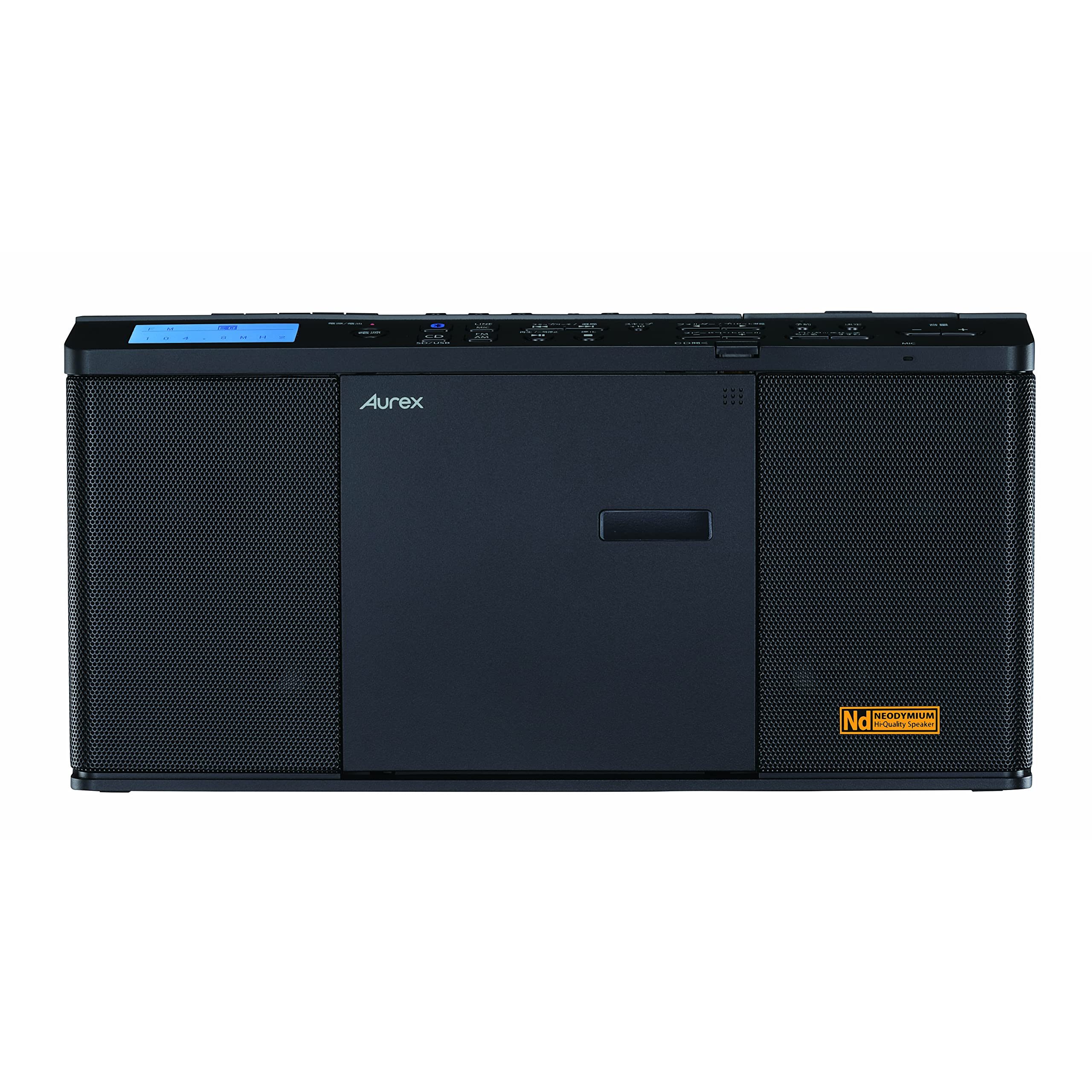 CD-радіо TOSHIBA з високою специфікацією Функція Bluetooth Компактний тонкий неодимовий динамік Оснащений таймером сну Сумісність із широким діапазоном FM Пульт дистанційного керування SD SD
CD-радіо TOSHIBA з високою специфікацією Функція Bluetooth Компактний тонкий неодимовий динамік Оснащений таймером сну Сумісність із широким діапазоном FM Пульт дистанційного керування SD SD