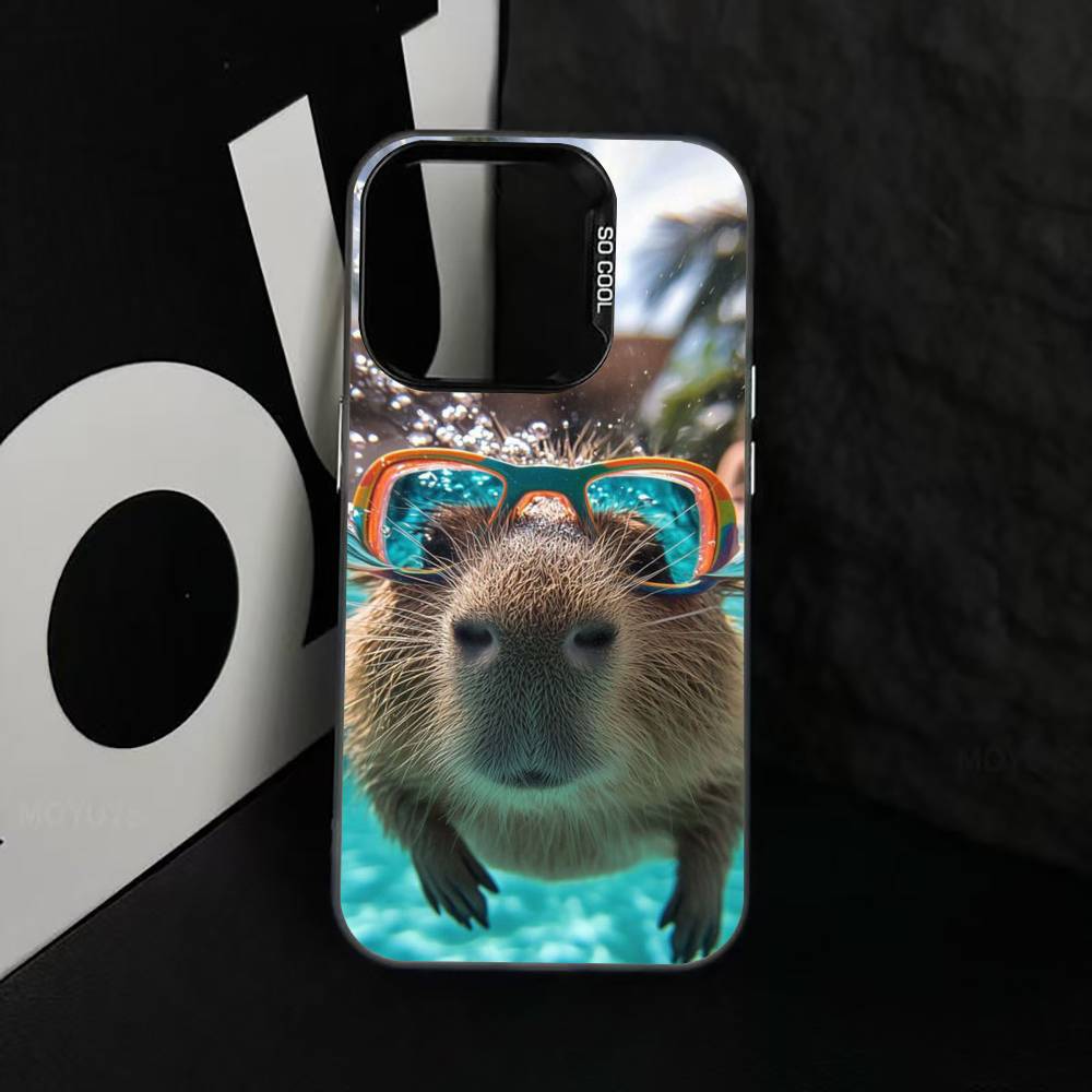 Cute capybara Phone Case For iPhone 17,16,15,14,13,12,11 Plus,Pro Max,XS,Colorful Silver Black Cover iPhone17PRO
Cute capybara Phone Case For iPhone 17,16,15,14,13,12,11 Plus,Pro Max,XS,Colorful Silver Black Cover iPhone17PRO
