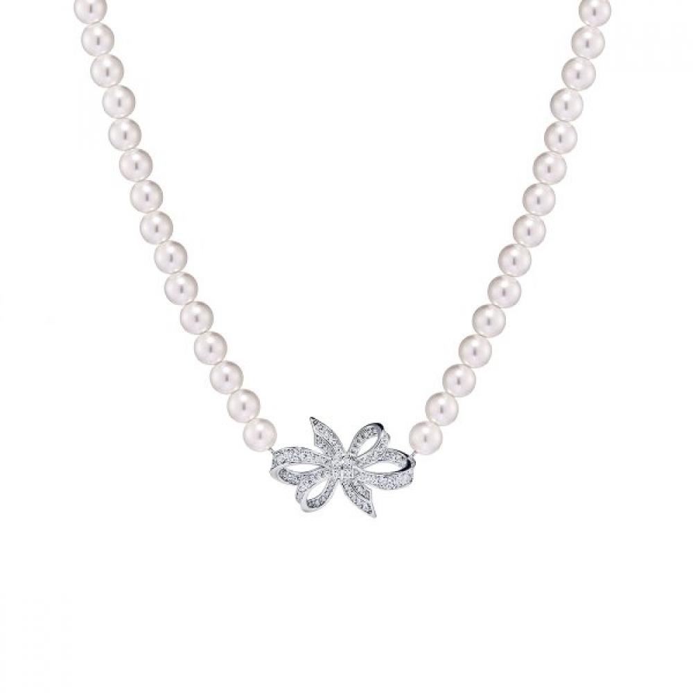 Tani By mineTani Imperial Ribbon Pearl Necklace Ms4n112n Single option
Tani By mineTani Imperial Ribbon Pearl Necklace Ms4n112n Single option