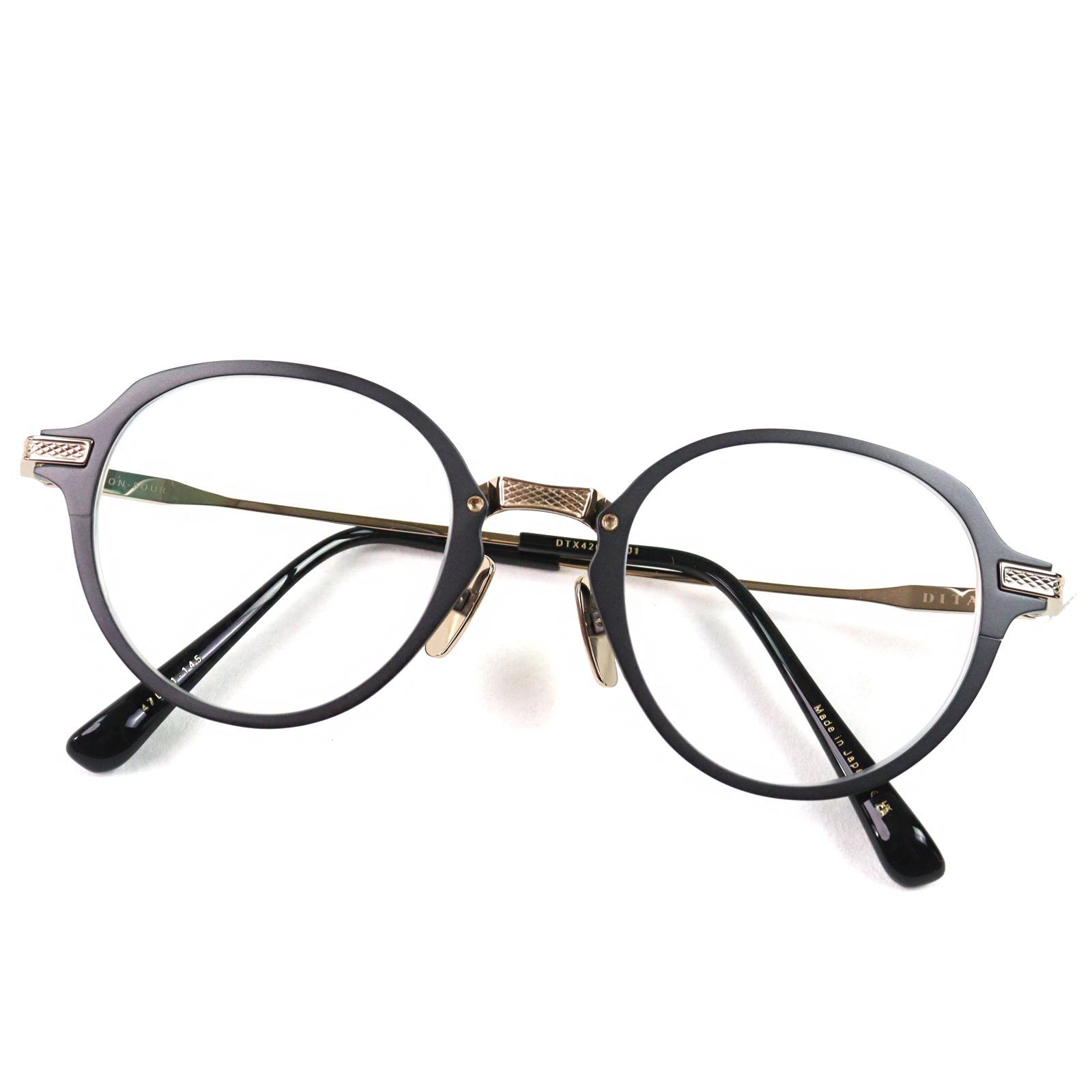 Excellent DITA Glasses UNION-FOUR Metal rim Boston shape with logo Metal Pink gold metal mens DTX426 Used
Excellent DITA Glasses UNION-FOUR Metal rim Boston shape with logo Metal Pink gold metal mens DTX426 Used