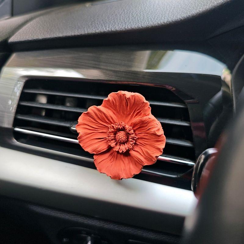 Car Air Freshener with Floral and Butterfly Design, Vintage High-End Style, Vent Decoration, Popular Aroma Diffuser Stone, Car Perfume Dark Red Flower
Car Air Freshener with Floral and Butterfly Design, Vintage High-End Style, Vent Decoration, Popular Aroma Diffuser Stone, Car Perfume Dark Red Flower