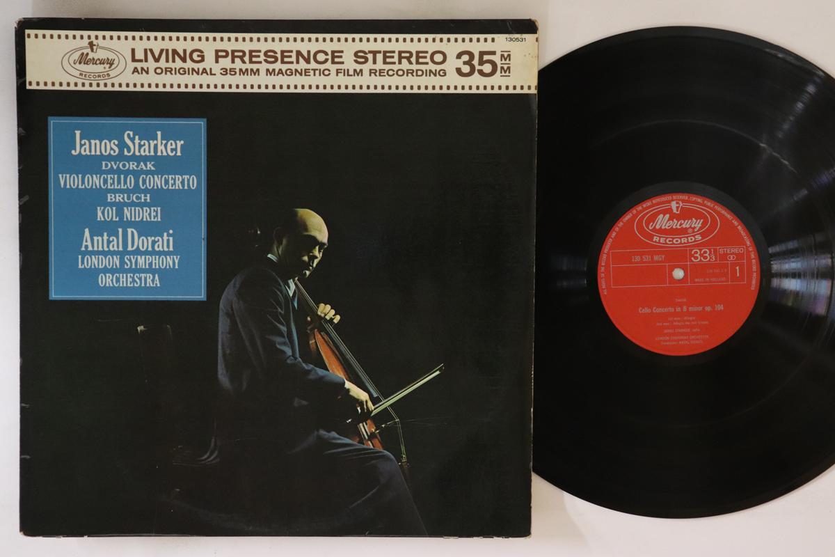 LP Record JANOS STARKER ANTAL DORATI LONDON Dvorak Ruch Violoncello Concerto 1305311Y MERCURY Netherland Classical Used
LP Record JANOS STARKER ANTAL DORATI LONDON Dvorak Ruch Violoncello Concerto 1305311Y MERCURY Netherland Classical Used