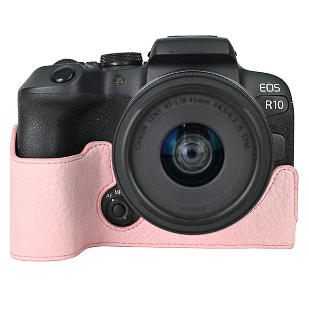 For Canon EOS R10 Camera Case Large Cutout Litchi Texture PU Leather Protective Cover A
For Canon EOS R10 Camera Case Large Cutout Litchi Texture PU Leather Protective Cover A