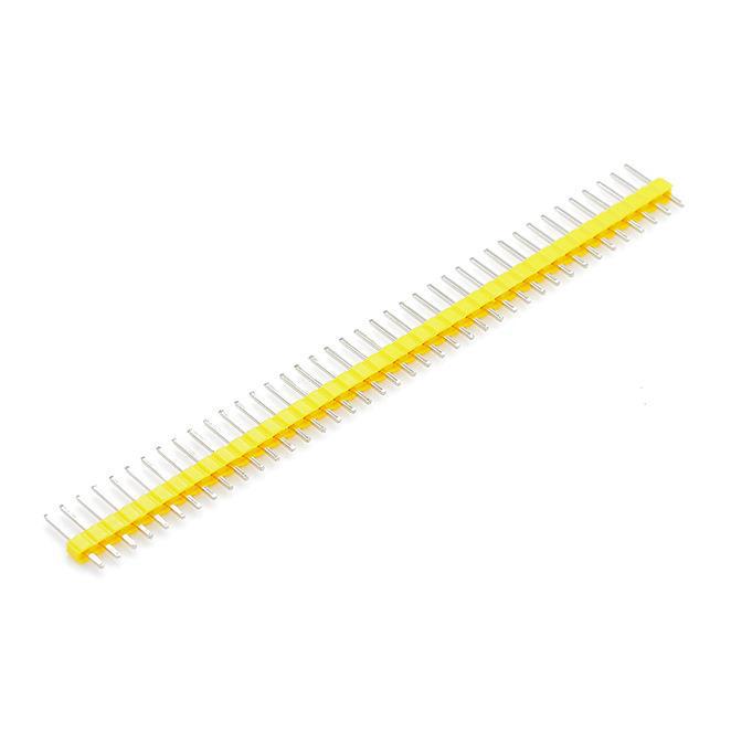 Colorful Single Row Straight Pin Header 2.54mm Pitch 1×40P Electronic Connector 100pcs Lot жовтий
Colorful Single Row Straight Pin Header 2.54mm Pitch 1×40P Electronic Connector 100pcs Lot жовтий