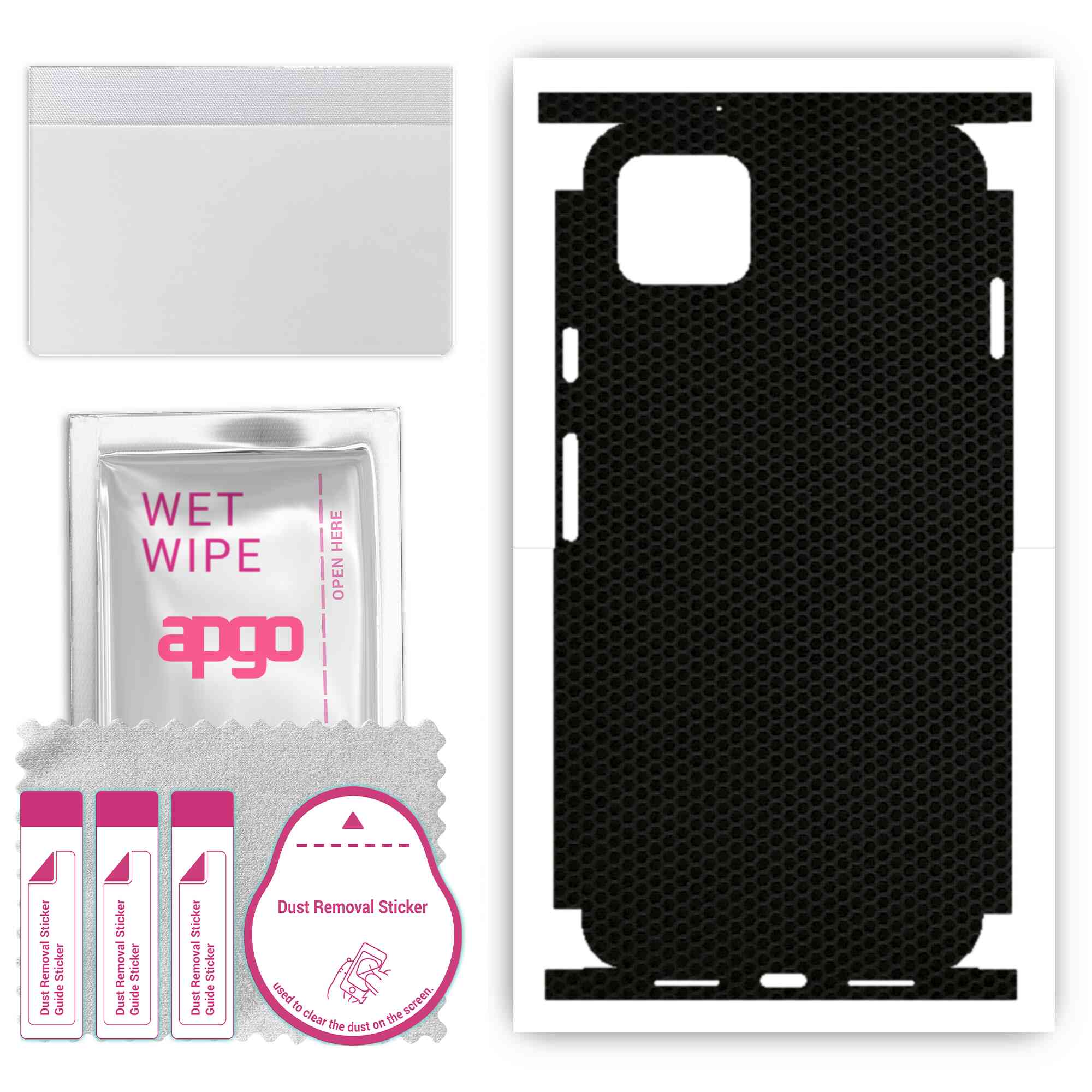 apgo Protective Skin Sticker for the back+sides compatible with Google Pixel 4 XL, Full Wrap Film, Foil, Vinyl - Pattern Matrix
apgo Protective Skin Sticker for the back+sides compatible with Google Pixel 4 XL, Full Wrap Film, Foil, Vinyl - Pattern Matrix