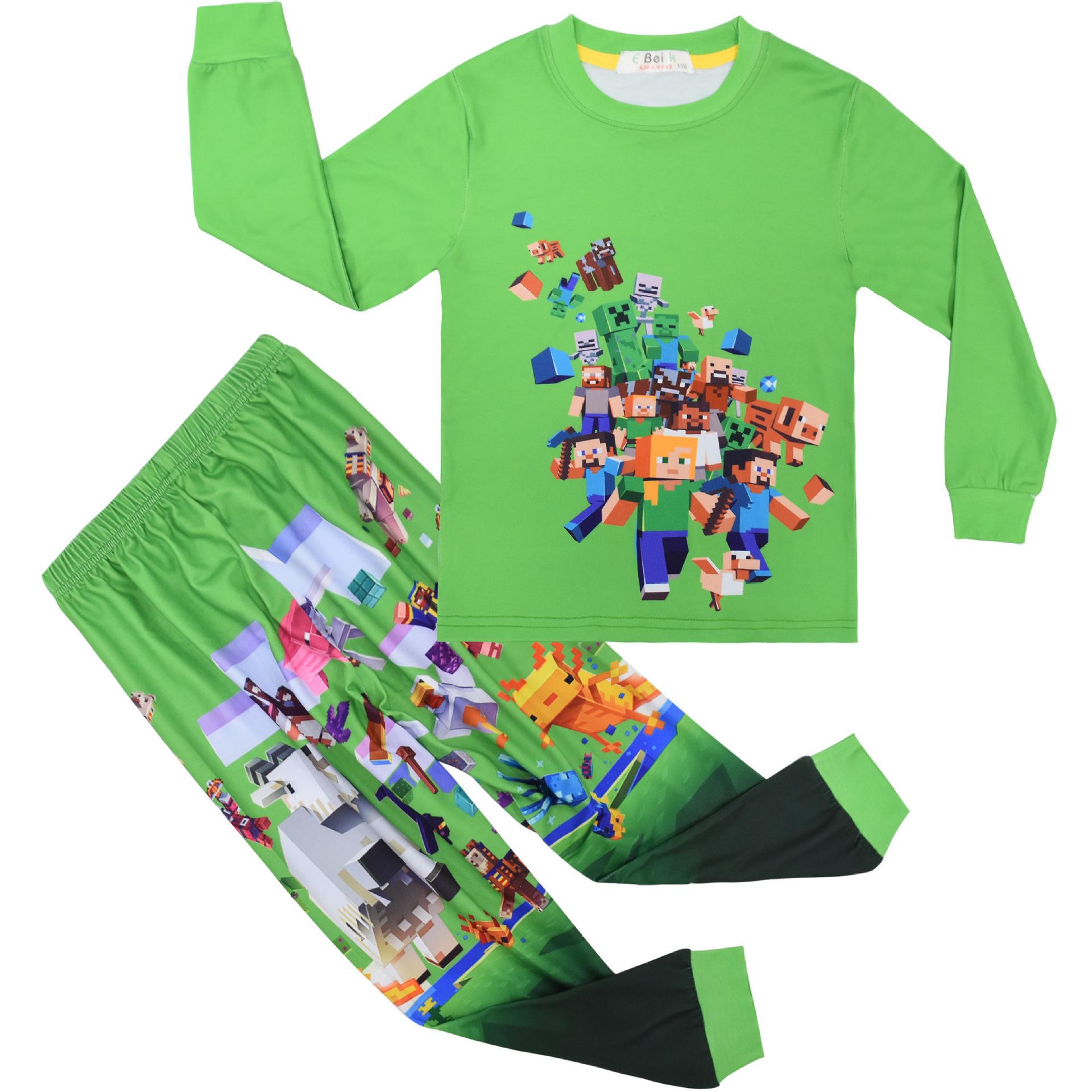 Animated Cartoon Digital Printing, Middle-Aged And Older Children S Loungewear Set, Long-Sleeved Two-Piece Pajamas, Pants 597 120 зелёный
Animated Cartoon Digital Printing, Middle-Aged And Older Children S Loungewear Set, Long-Sleeved Two-Piece Pajamas, Pants 597 120 зелёный