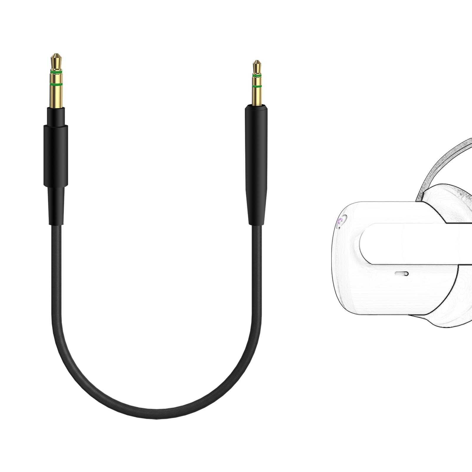 Кабель-адаптер Bluetooth, совместимый с наушниками Bose SoundTrue/SoundTrue II round-ear, QC25 и т. д.. Соединительный кабель Bluetooth-приемника (черный 25см)
Кабель-адаптер Bluetooth, совместимый с наушниками Bose SoundTrue/SoundTrue II round-ear, QC25 и т. д.. Соединительный кабель Bluetooth-приемника (черный 25см)