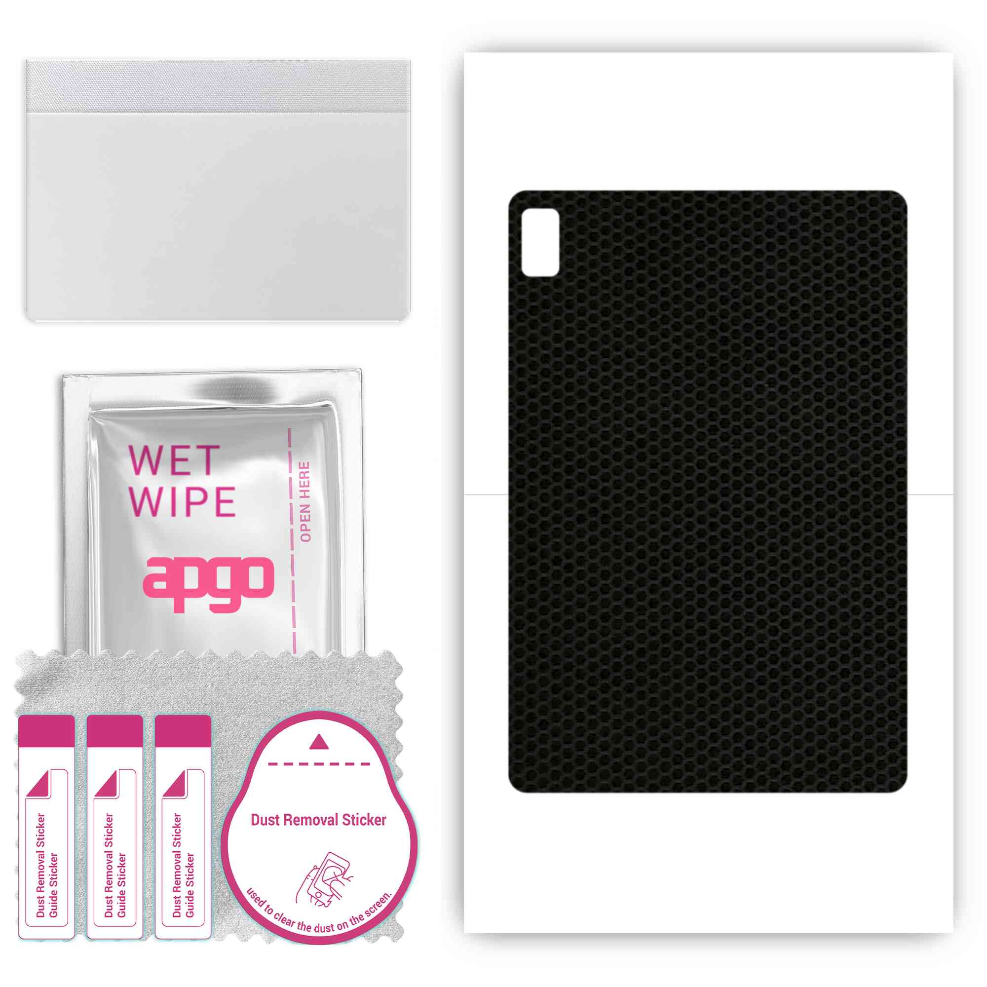 apgo skin sticker film foil vinyl for the BACK compatible with Blackview Tab 10 Pro, scratch-resistant, easy to install - Matrix
apgo skin sticker film foil vinyl for the BACK compatible with Blackview Tab 10 Pro, scratch-resistant, easy to install - Matrix