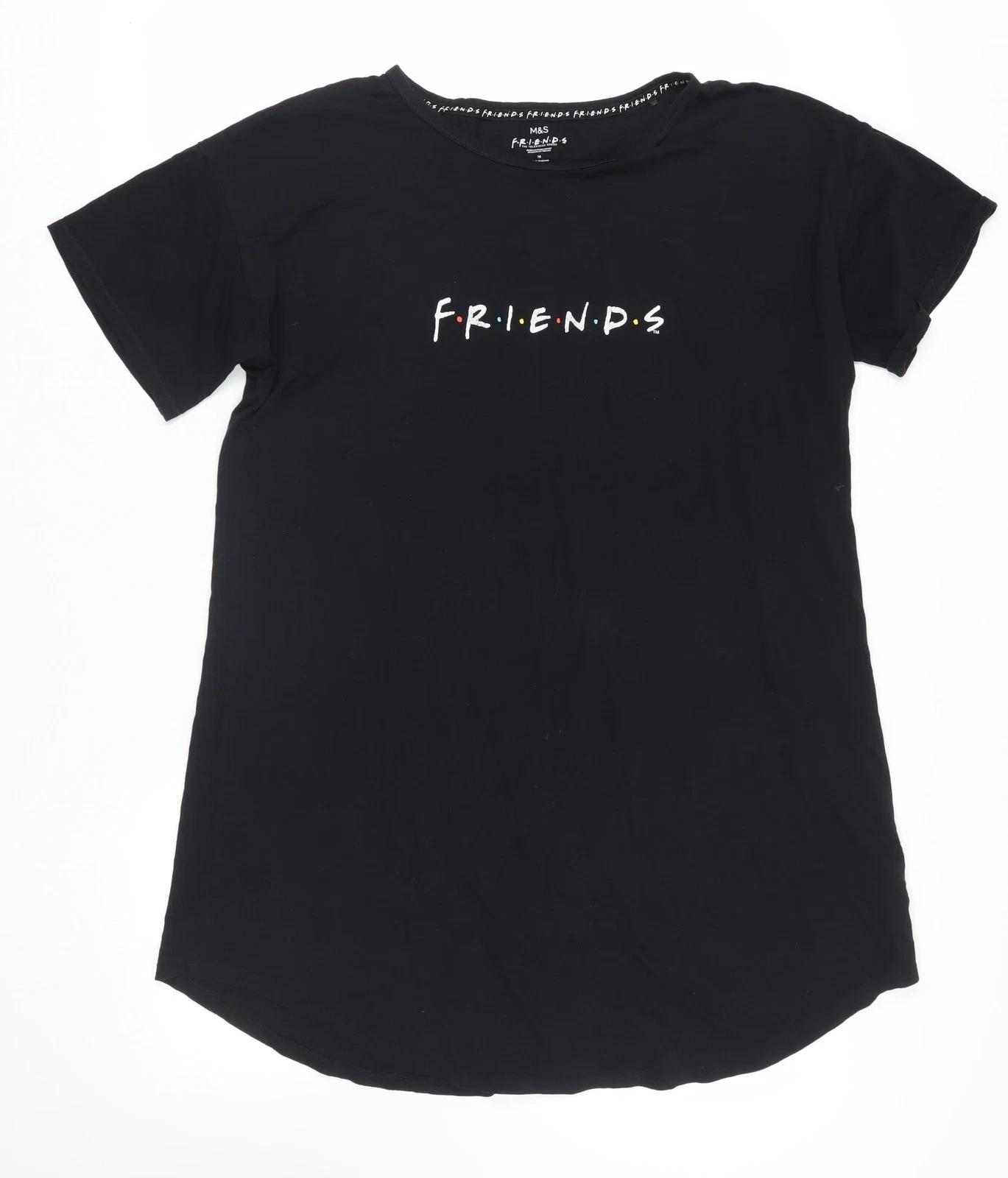 Marks and Spencer Black Friends T-Shirt Size 16 XL
Marks and Spencer Black Friends T-Shirt Size 16 XL