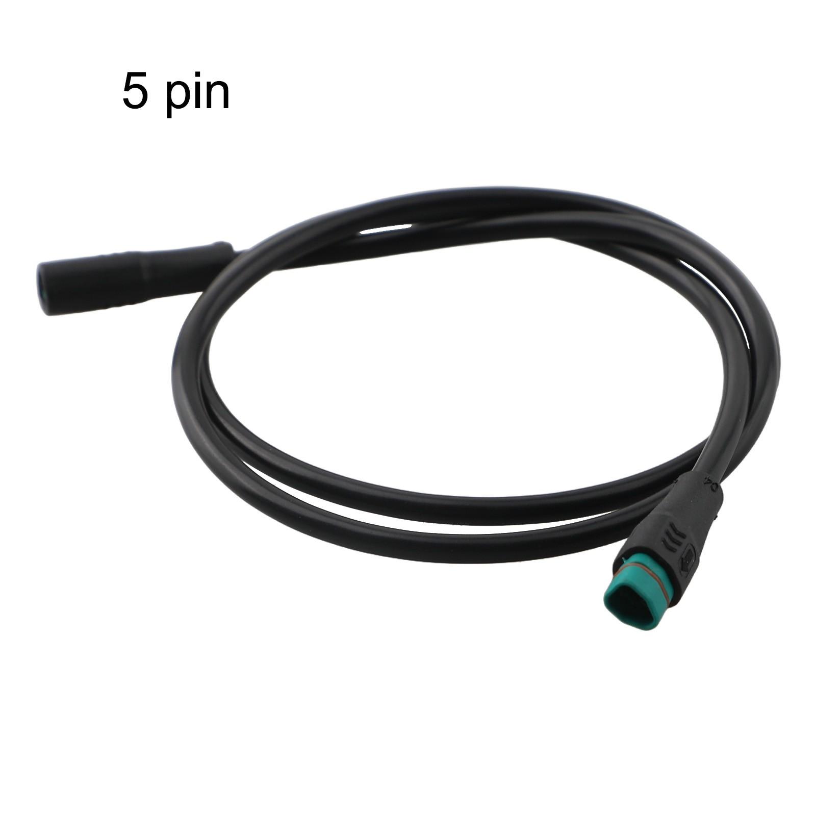 Electric Bike 5 Pin Extension Cable Waterproof Design for Bafang Systems
Electric Bike 5 Pin Extension Cable Waterproof Design for Bafang Systems